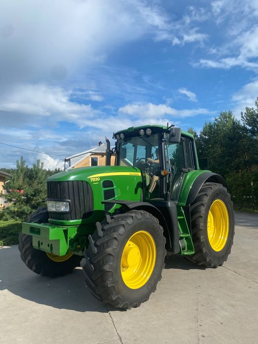 John Deere 7530 Premium power quad Claas case