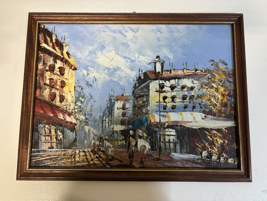 Quadro pintado à mão