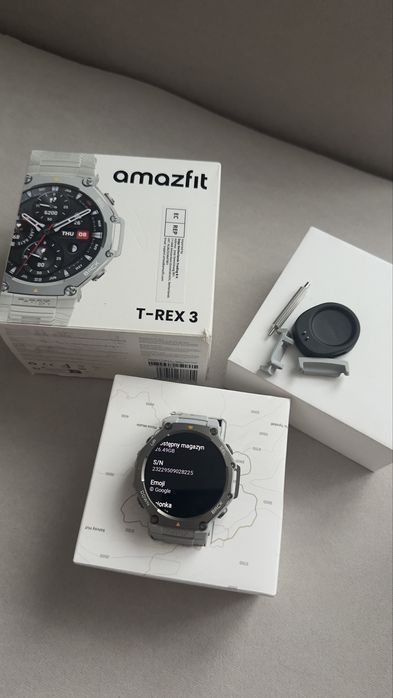 Smartwatch AMAZFIT T-Rex 3 Hazy 48mm (Szary)