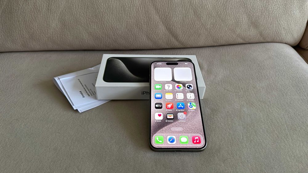 Vendo troco iPhone 15 Pro Max 256Gb Natural C/Fatura e Garantia Apple