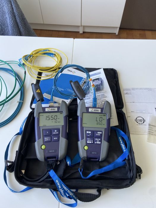 Tester kabli światłowodowych OLS-35+OLP-35