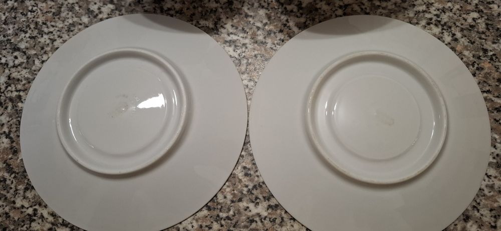 Чайная пара VEB Thringer Porzellanwerke Gehren Позолота Германия