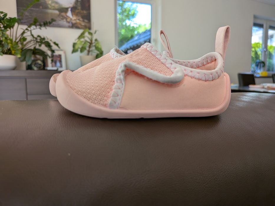 Buty dla dzieci Domyos 22 różowe kapcie Decathlon