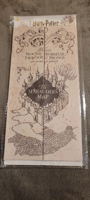 Harry Potter, mapa huncwotów.