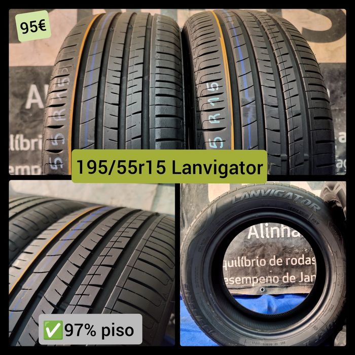 Pneus ocasião 195/45r15 195/55r15
