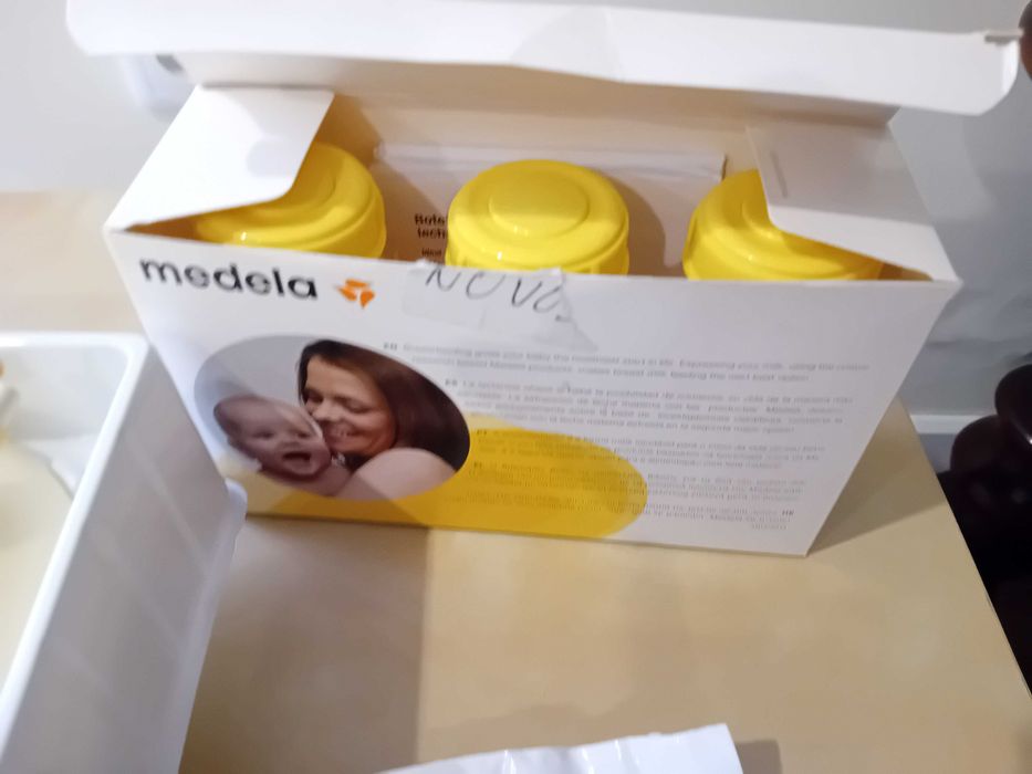 Bomba dupla eléctrica extrair leite Medela