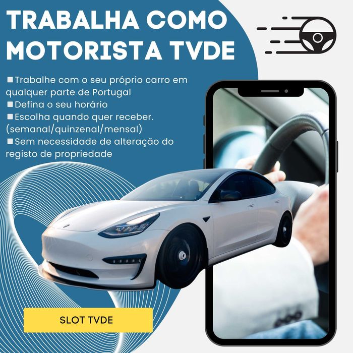 Gestão Serviços TVDE (aluguer SLOT 10%)