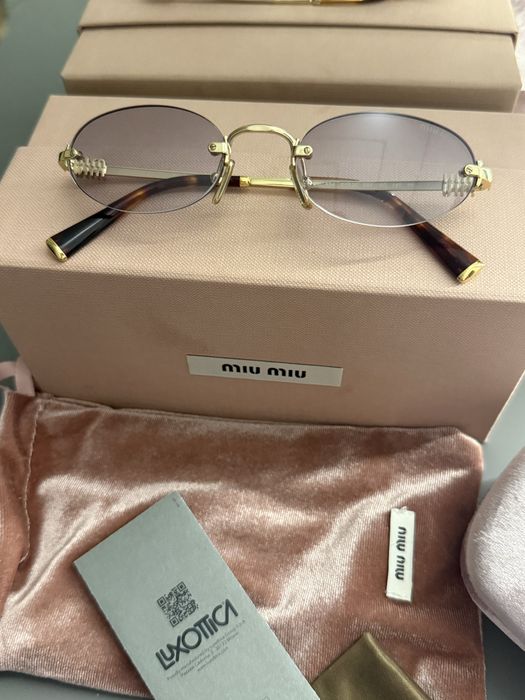 Новые  очки miu miu