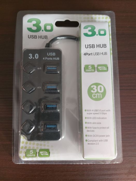 Rozgałęźnik USB, nowy.