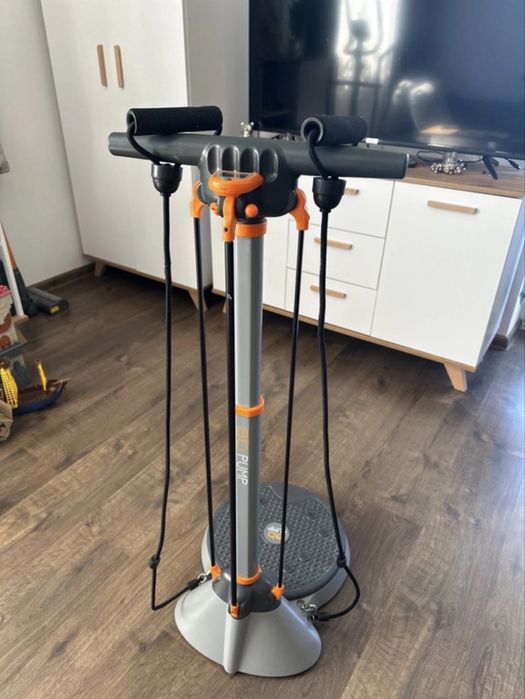 Wielofunkcyjny fitness urządzenie Ab Pump trening całego ciała twister linki oporowe komputer LCD