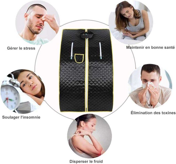 Sauna doméstica a vapor, portátil, SPA, Nova