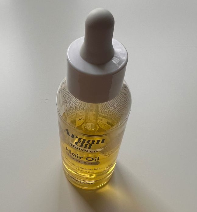 Olejek do włosów The Beauty Dept. Argan i Miód