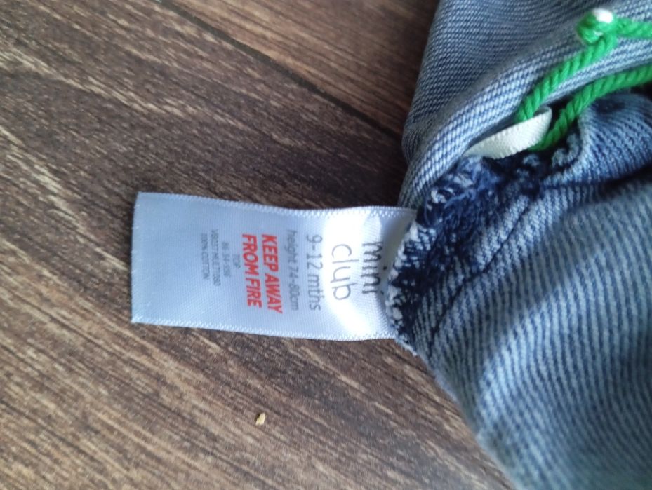 Sukienka ogrodniczka niemowlęca 74 Mini Club