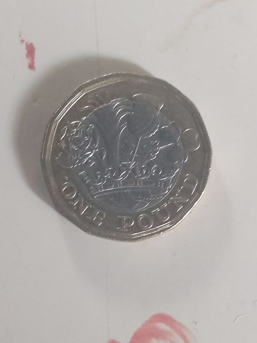 Moeda de one pound 2016