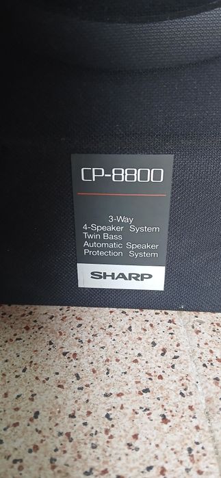 Caixa de som Sharp CP-8800441728897710837762