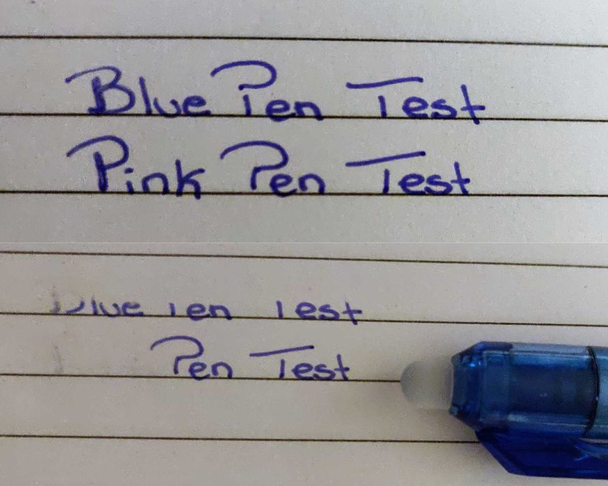 Erasable Pen - Caneta Gel Apagável Azul [Novas]