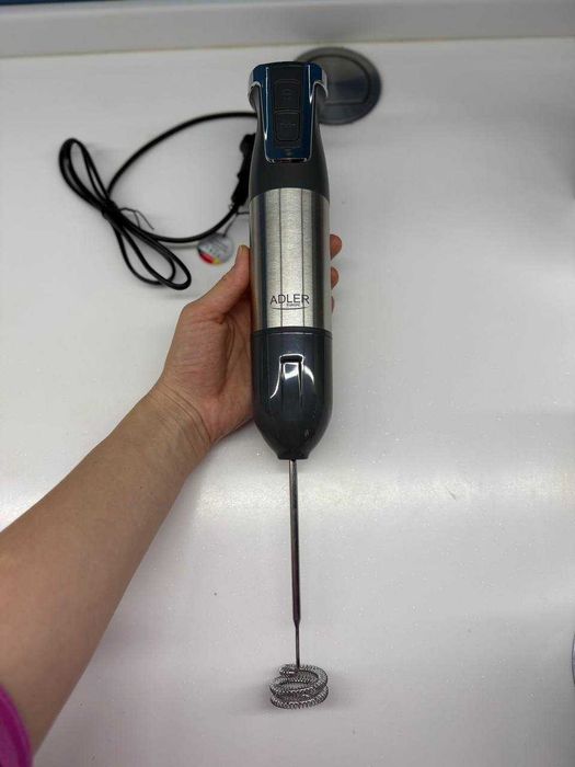 Ручний блендер - комплект AD 4627 grey ADLER