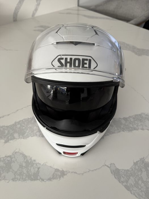 Kask Shoei Neotec II rozmiar M + intercom sena