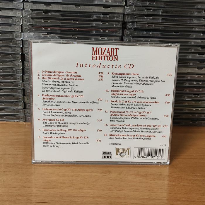 Mozart Edition Introductie CD