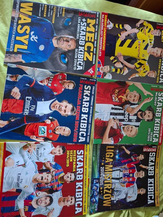 Skarb Kibica sezon 2014/2015 - Ligi Europejskie