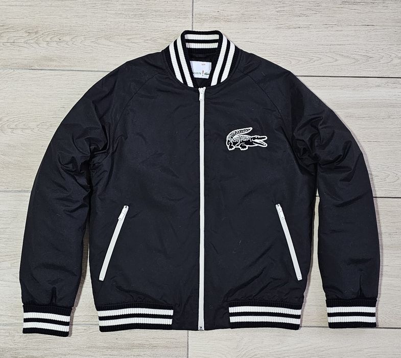 Kurtka Bejsbolówka Lacoste Big Logo Bomber Jacket (M)