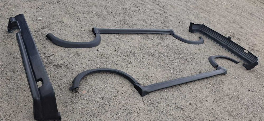 VW Golf 2 MK2 tuning spoiler progi zestaw BBS body kit