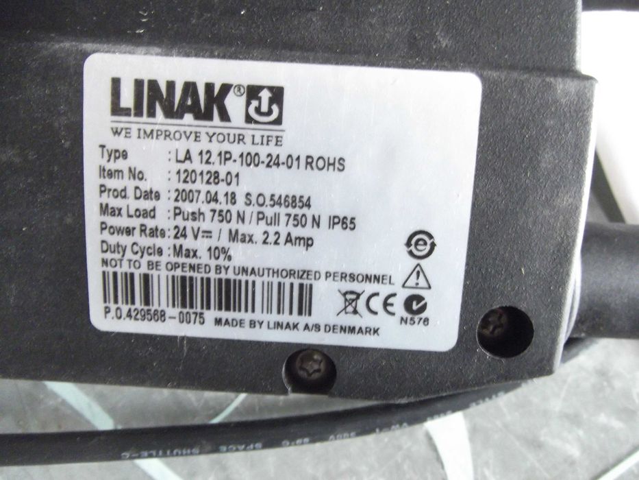 Siłownik LINAK LA12 24V 2 szt