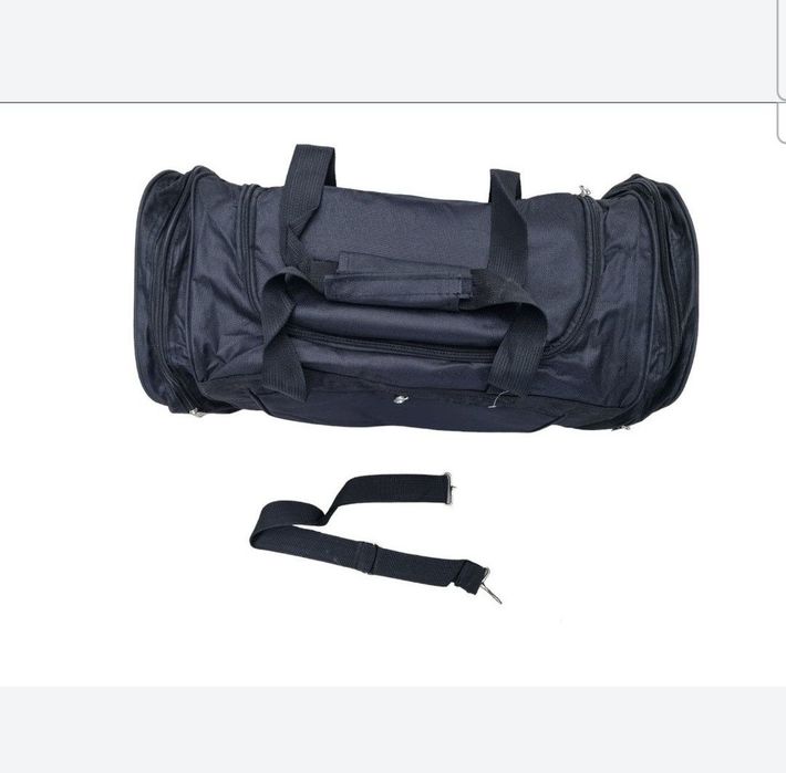 Torba podróżna czarna 80x43x35 cm 120 L