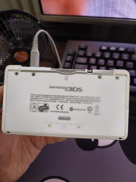 Nintendo 3DS Branca Desbloqueada Homebrew