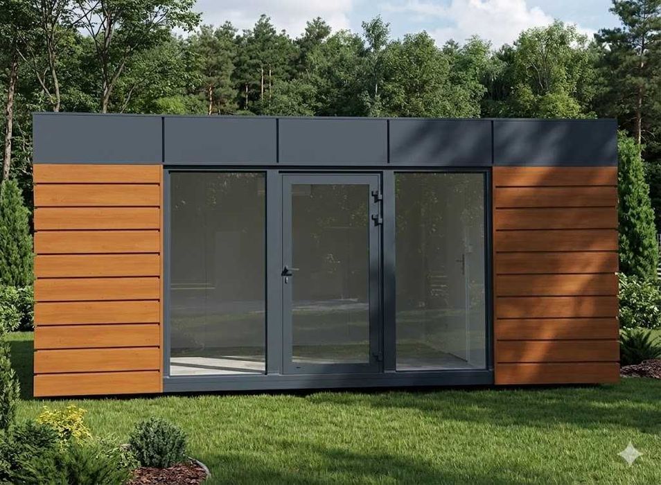 Kontener Pawilon Handlowy biurowy Mieszkalny 6x3(600x300cm) -STAGO