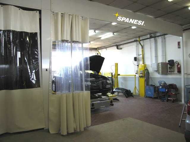 Штори-перегородки з тканини ПВХ для гаража/склада