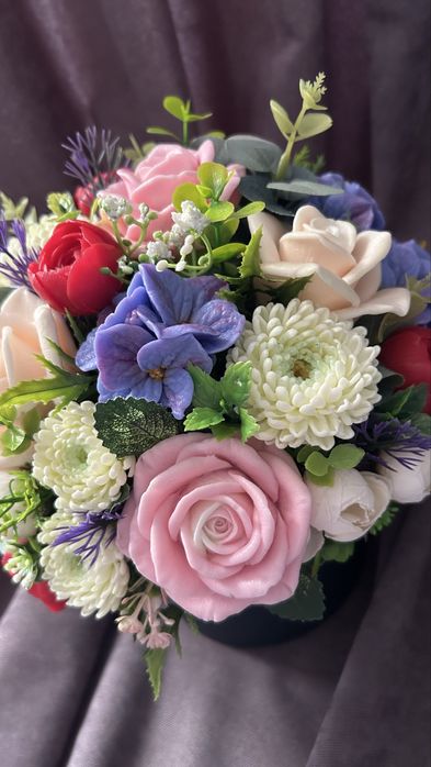 Ароматні квіти з мила