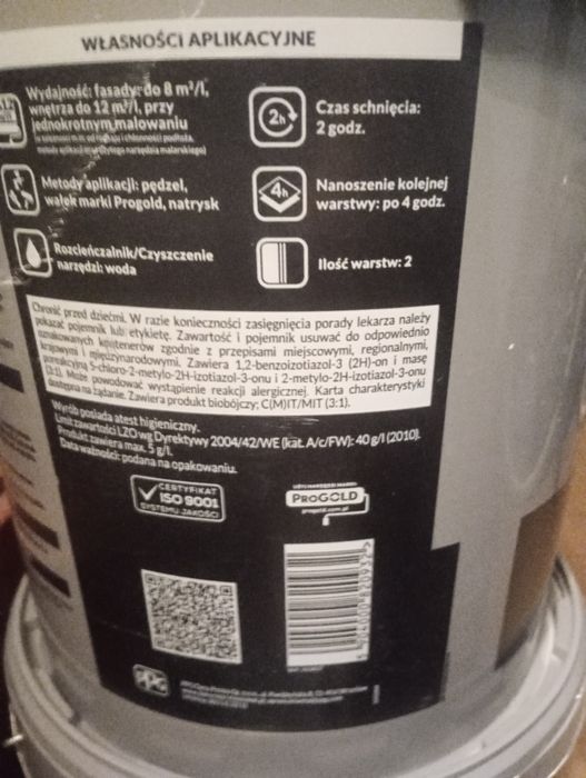 Farba Dekoral Professional Polinit 3000 15L