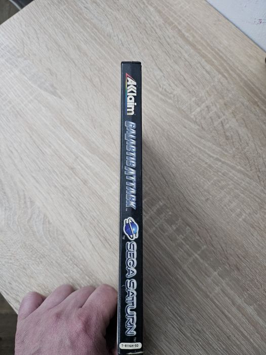 Pudełko Galactic Attack Sega Saturn