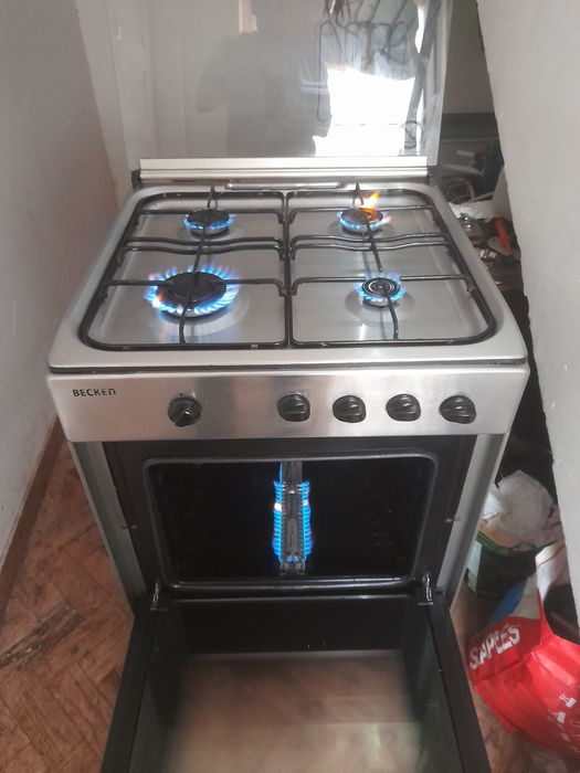 Fogão beckn gás de botija ou canalizado faço a alteração