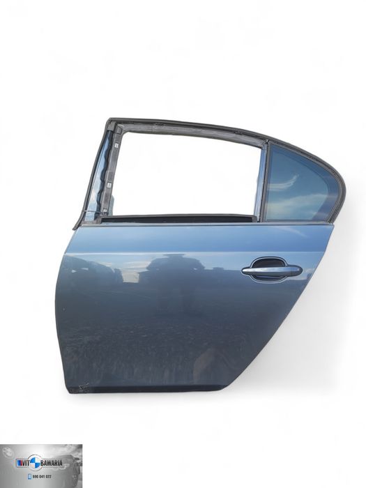 Drzwi lewy tył  BMW E60 platingrau metallic