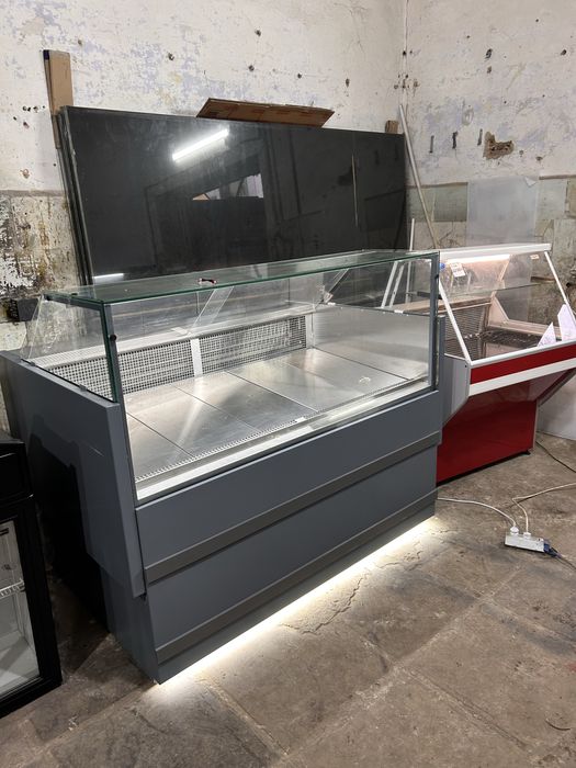 Холодильная витрина Умка Холодильник для рыбы Витрина в магазин