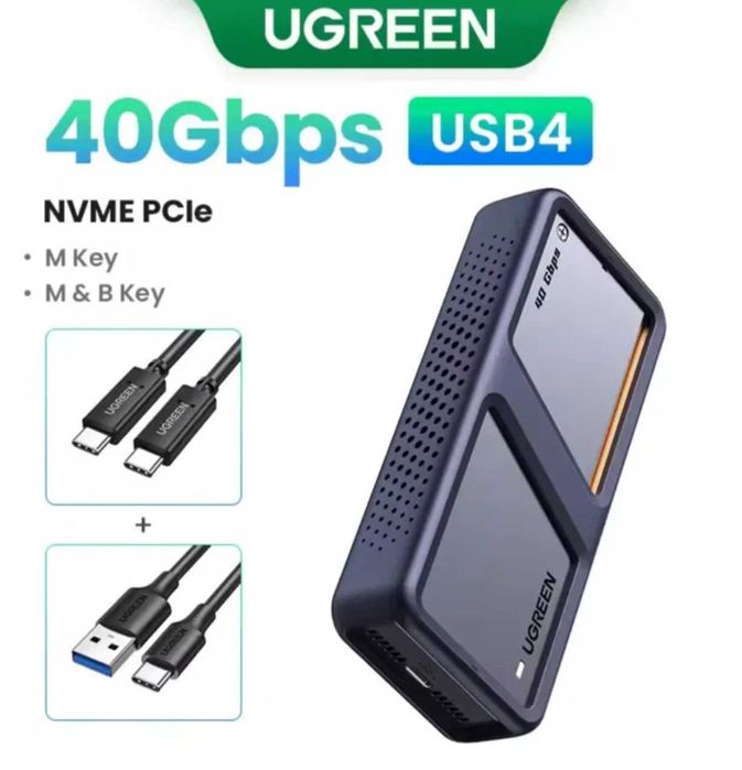 Кишеня UGREEN CM642 ssd Ugreen CM777 карман  CM559 nwme sata  югрін