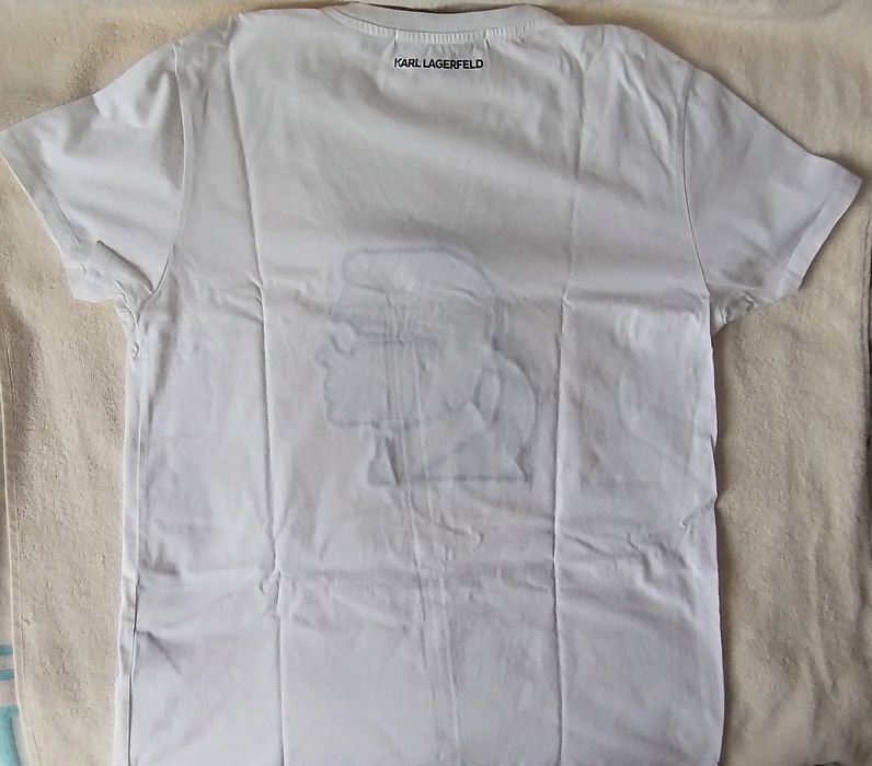 Karl Lagerfeld t-shirt biały