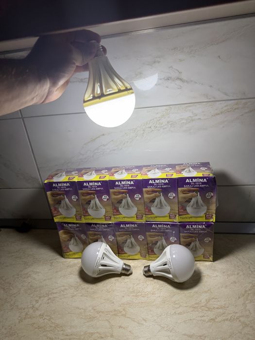 ‼️ Аккумуляторна Лампочка 20W Led лампа аварійна E27 ‼️