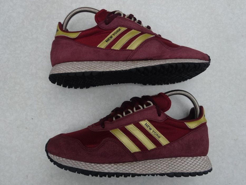 Adidas new york burgundy sale