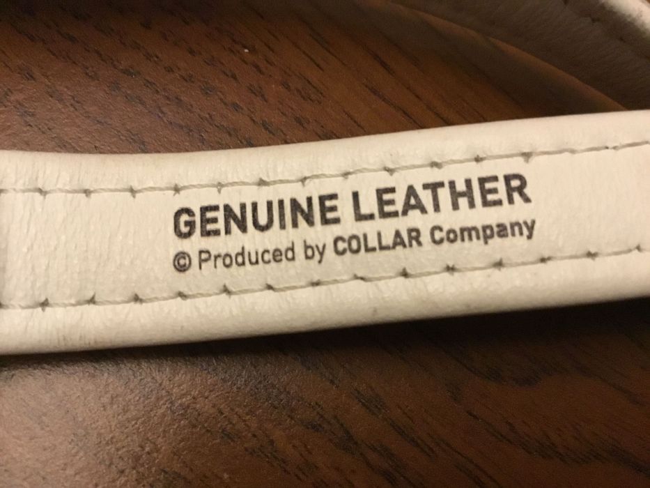 Фирменный поводок для собак натуральная кожа