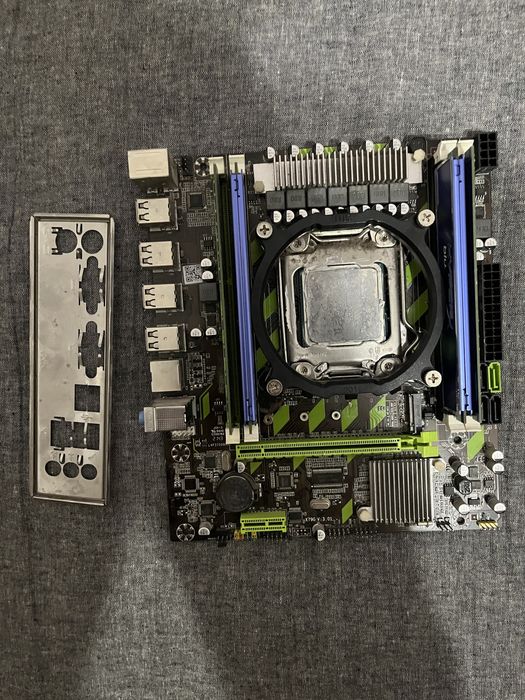 Комплект материнська плата x79 e5 2650v2 16 gb