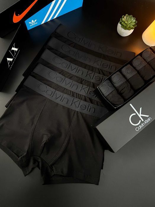 Чоловічі чорні/кольоріві труси Келвін Кляйн та багато брендів, хб