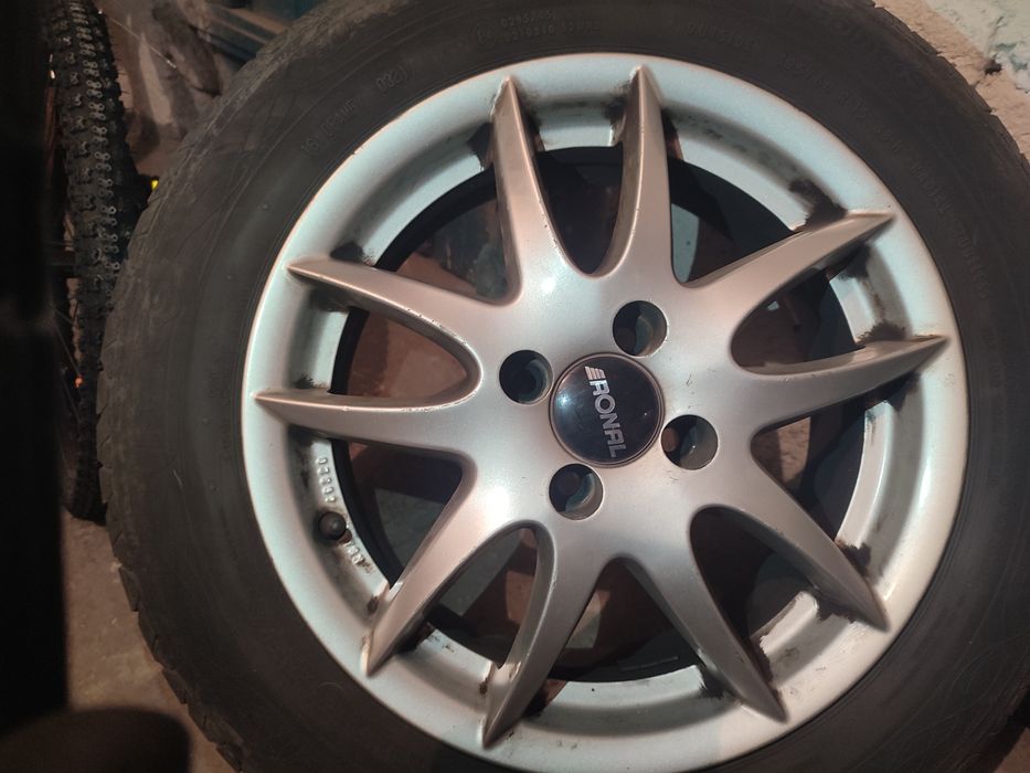 Alufelgi RONAL 15" + Opony Point S 195/60 R15