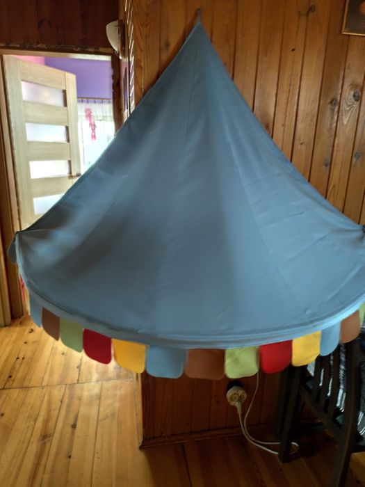 Baldachim niebieski z Ikei