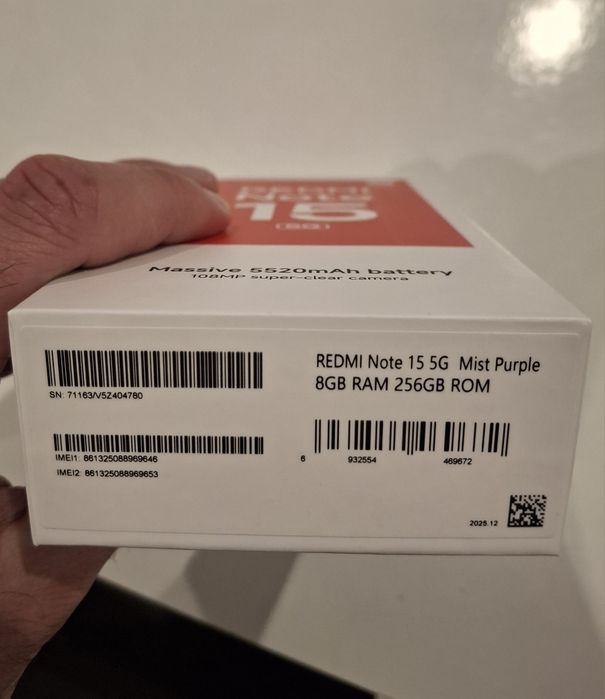 Xiaomi Redmi Note 5G 256Gb 8Gb