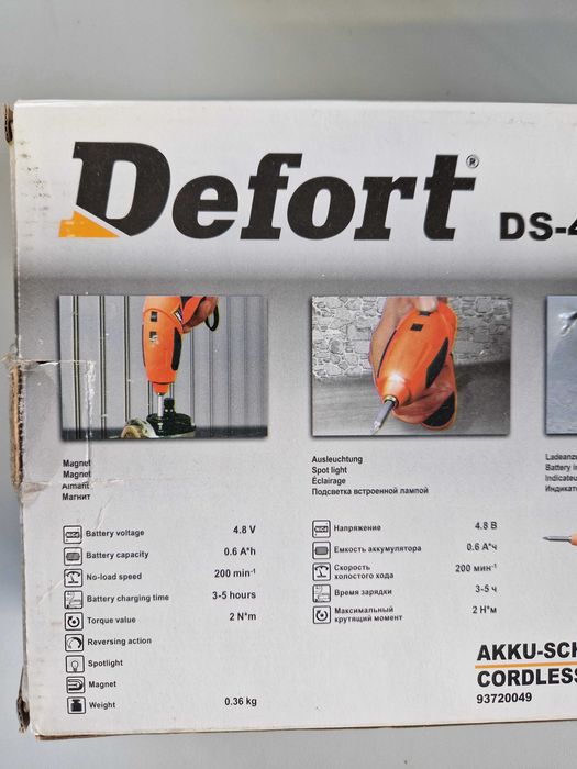 Aparafusadora Defort