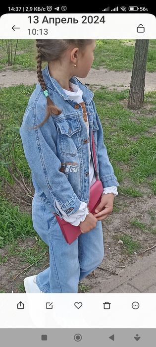 Курточка, джинси, рубашки, желетки розмір 116-122