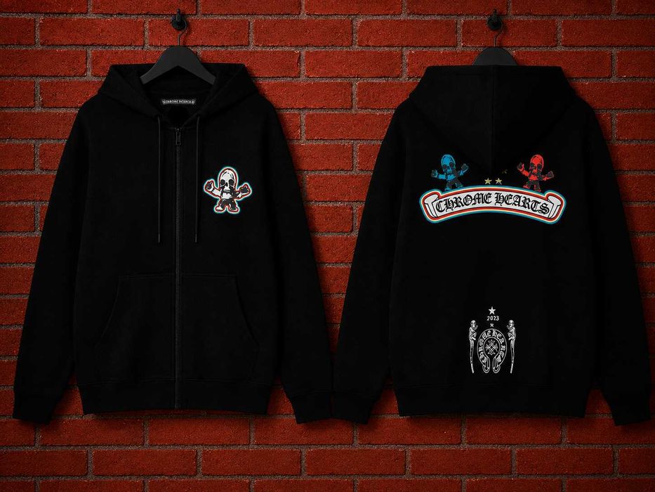 ‼️РОЗПРОДАЖ‼️ Зіп-худ Chrome Hearts, зипка хром хартс/ зіппер/ зіпка /кофта